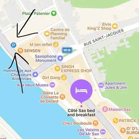 Bed & Breakfast Cote Sax 3*