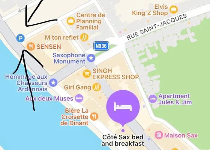 Bed & Breakfast Cote Sax 3*